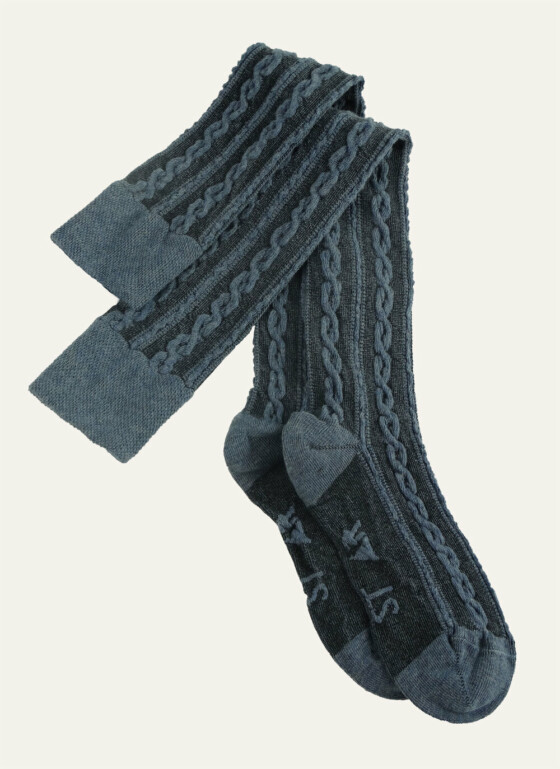 Denim Star Socks
