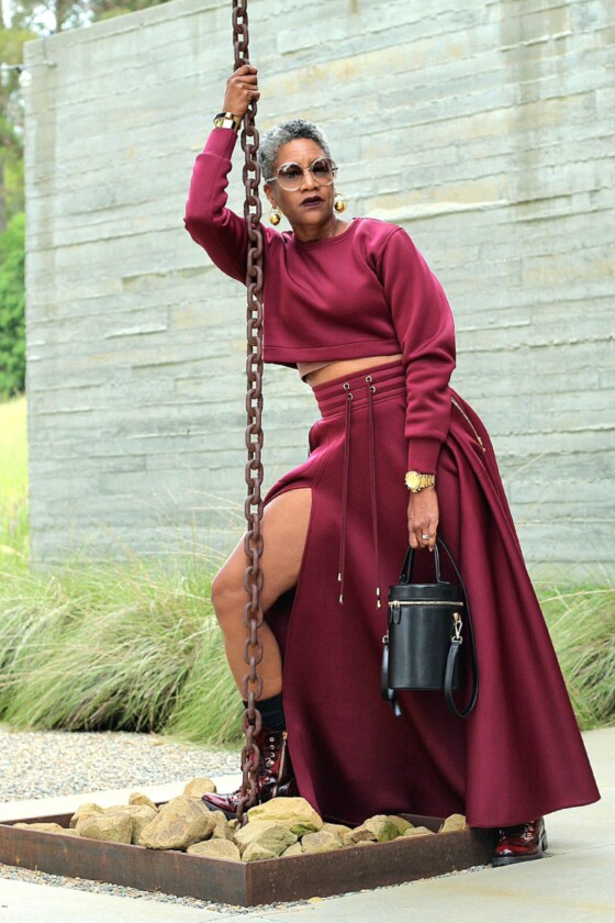 J. Bailey Sweatskirt Set